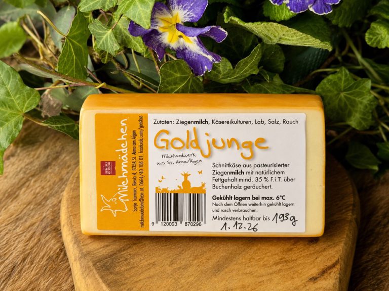 Goldjunge vom Milchmädchen-Ziegenhof