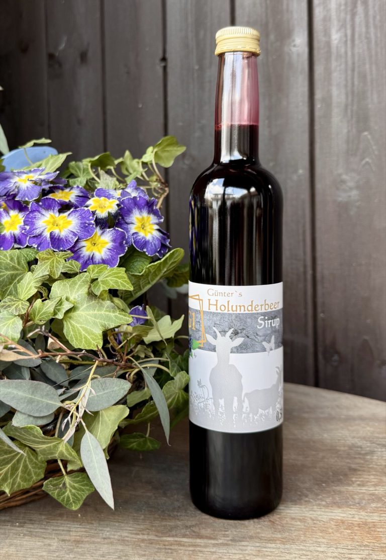 Holunderbeerensirup G1 vom Milchmädchen-Ziegenhof