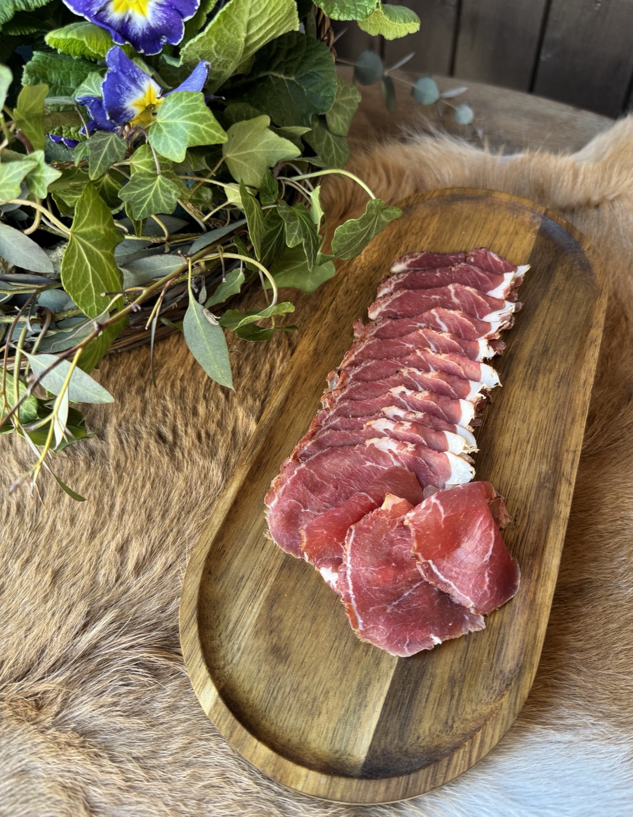 Ziegen-Rohschinken vom Milchmädchen-Ziegenhof