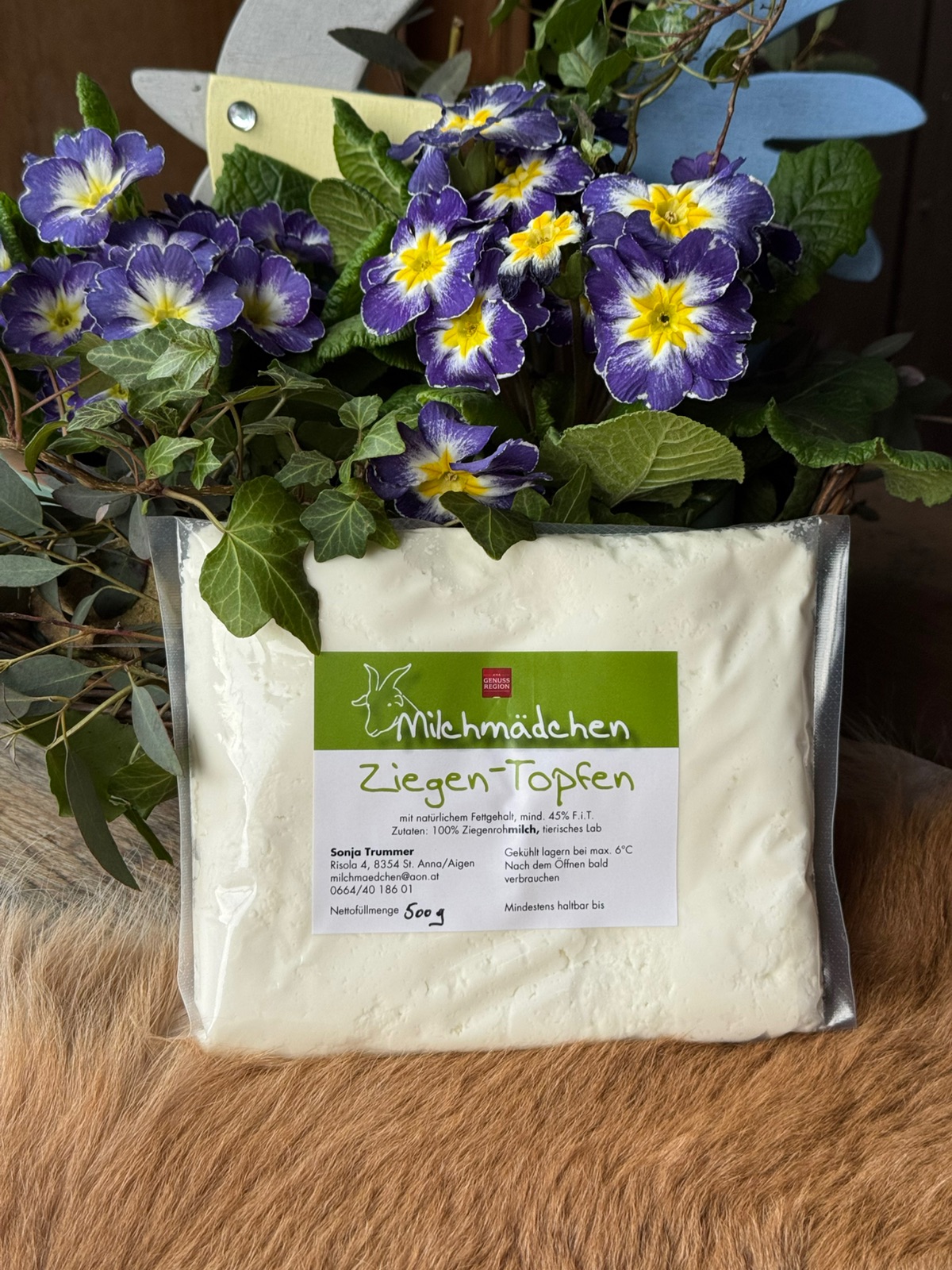 Cremiger Ziegen-Topfen 500 g