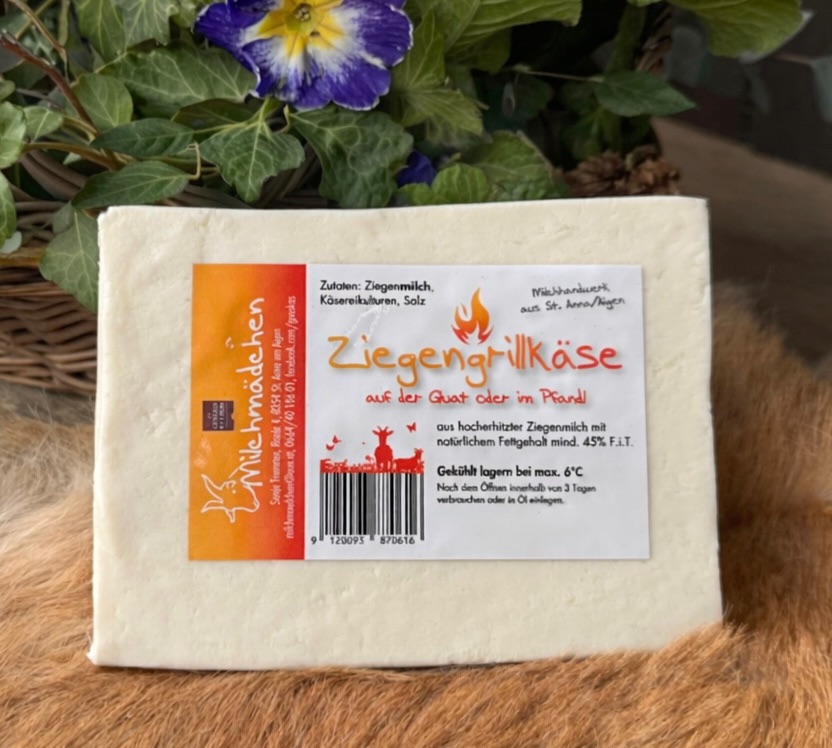 Ziegengrillkäse