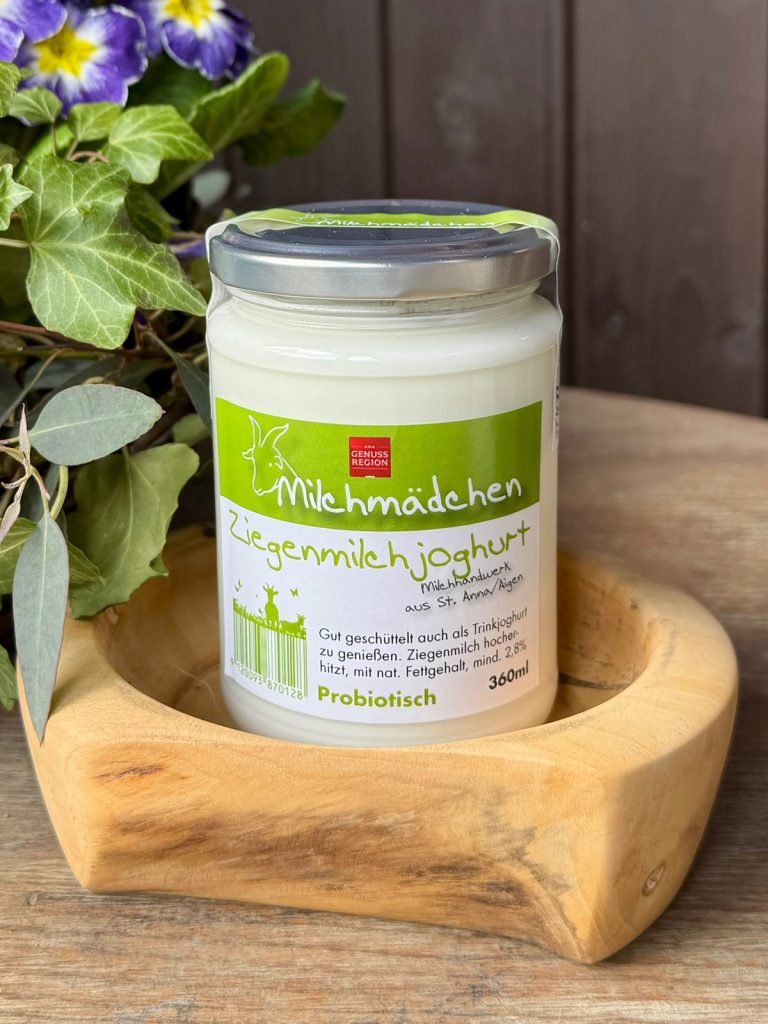 Ziegenmilchjoghurt